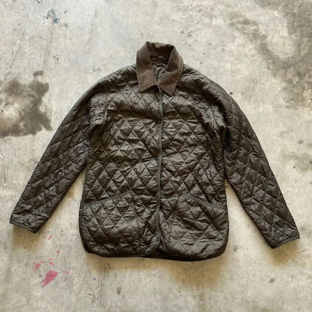Barbour Quilted Lightweight Chelsea Jacket Size 6 Women's